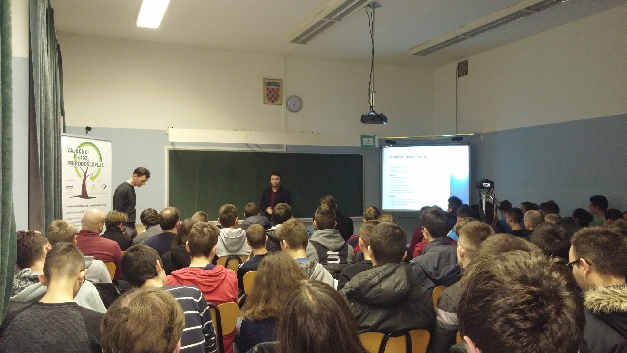 Factory lecture in 2015