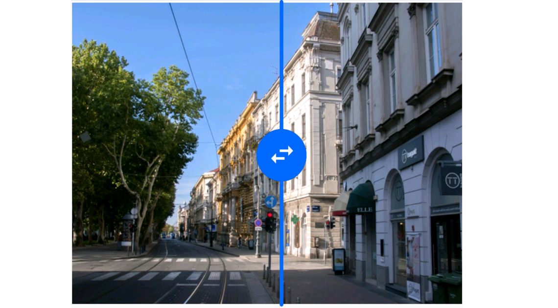 How we made a Before and after view in Greetings from Zagreb Android application