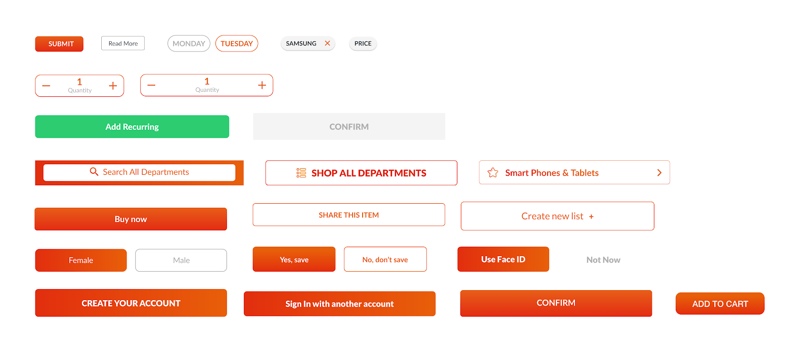 Design system series: Inventories of components (including our examples)